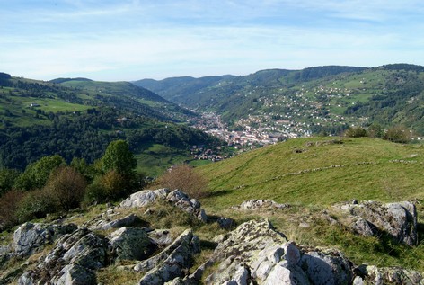 Unrestricted view on La Bresse